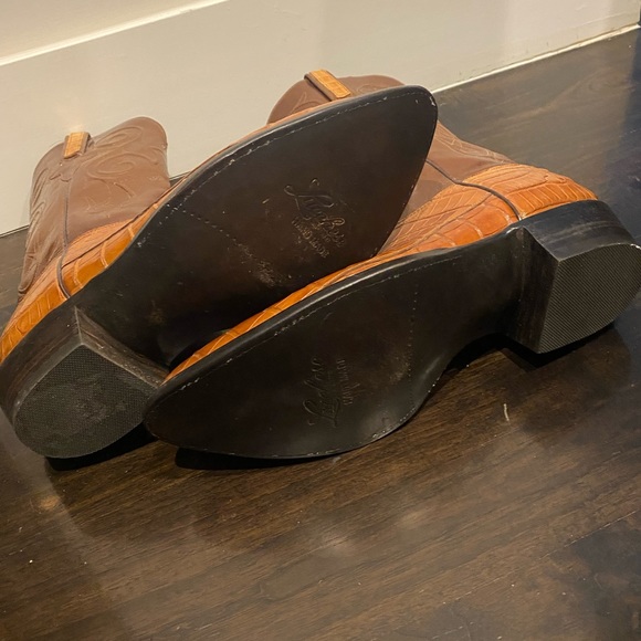 Lucchese Handmade Alligator Tail Cowboy Boots - Picture 10 of 13